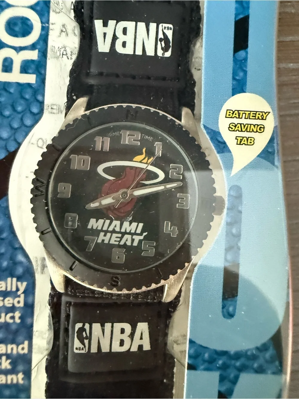 Vintage NBA Miami Heat Rookie Series Watch – New Sealed in Original Package